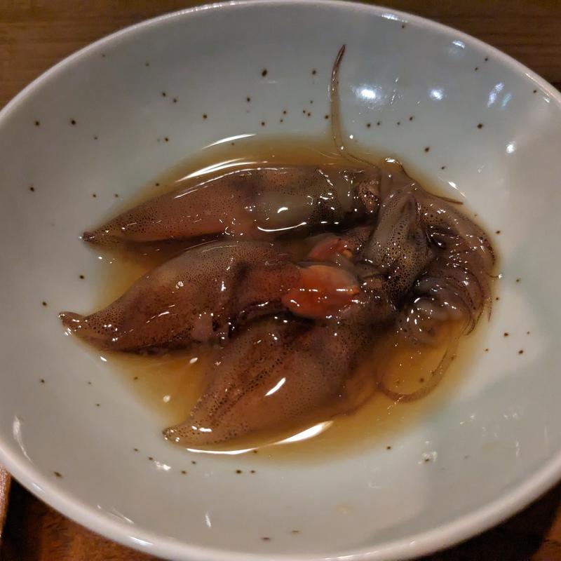 富山生ホタルイカ沖漬け(鮨 波づき)