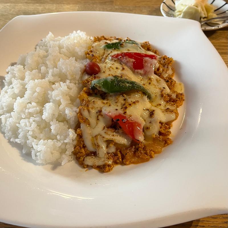 キーマカレーチーズトッピング(小)(スパイスチャンバー)