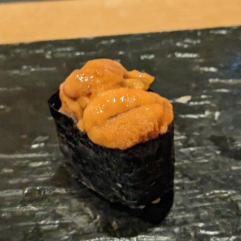 ウニ(鮨 波づき)