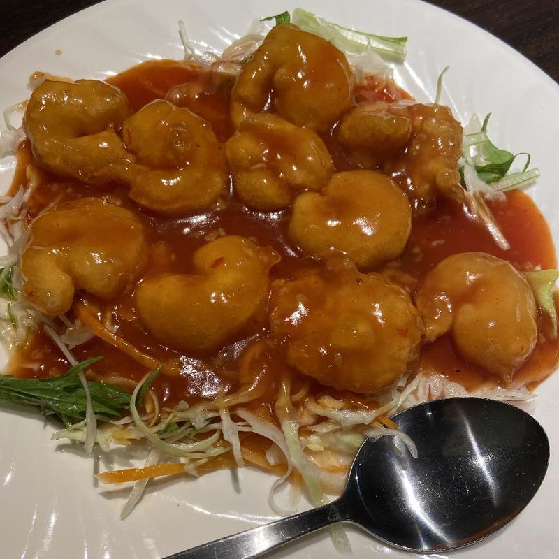 エビチリ(中国四川料理 四川酒家)