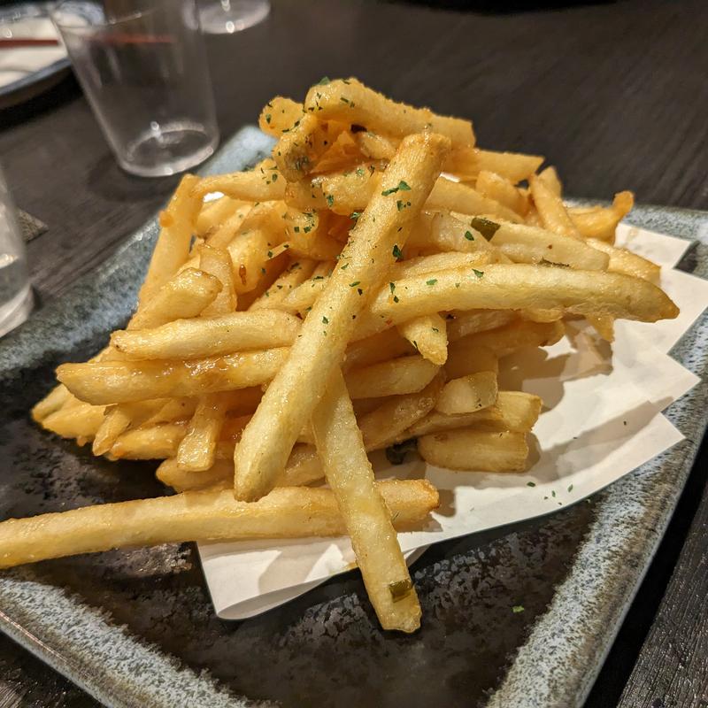 フライドポテト（青唐辛子味噌和え）(鳥酎　はなれ飯田橋店)