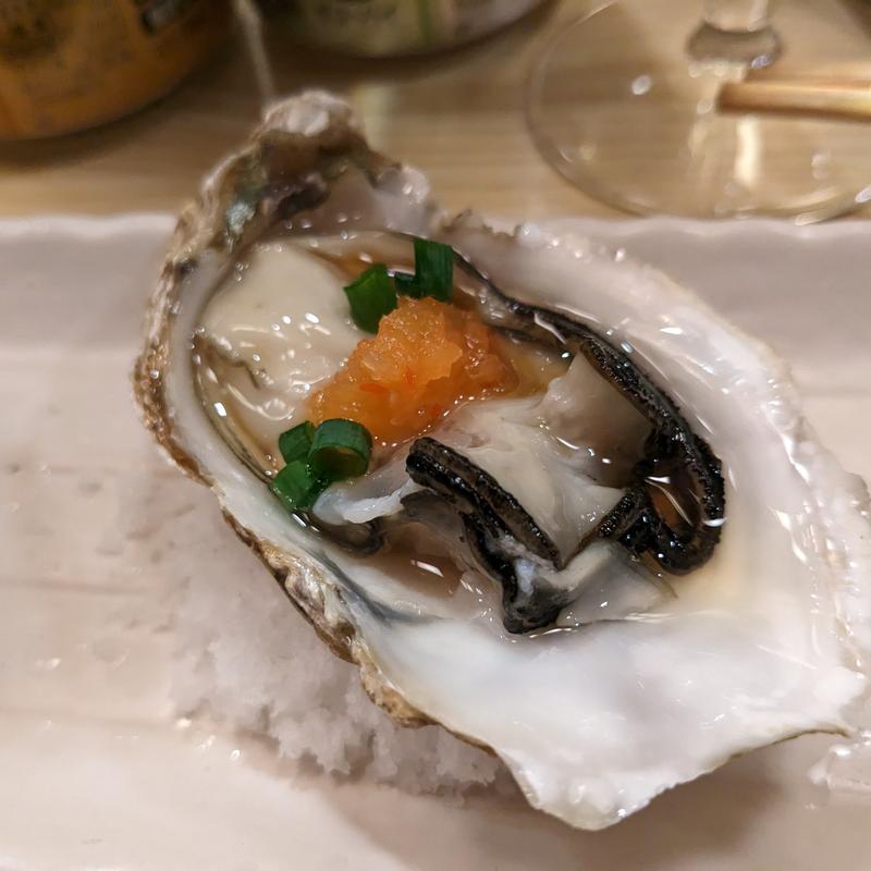 生牡蠣(鮨大前)