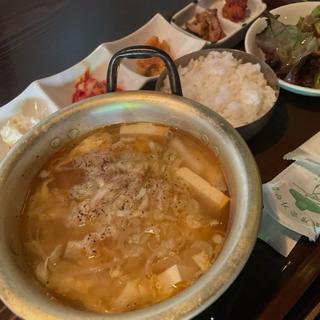 干タラスープ定食(KOREAN DINING チョゴリ)