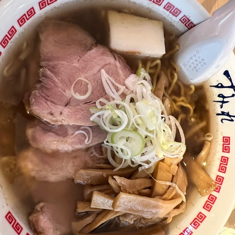 醤油ラーメン(すみれ 中の島本店)