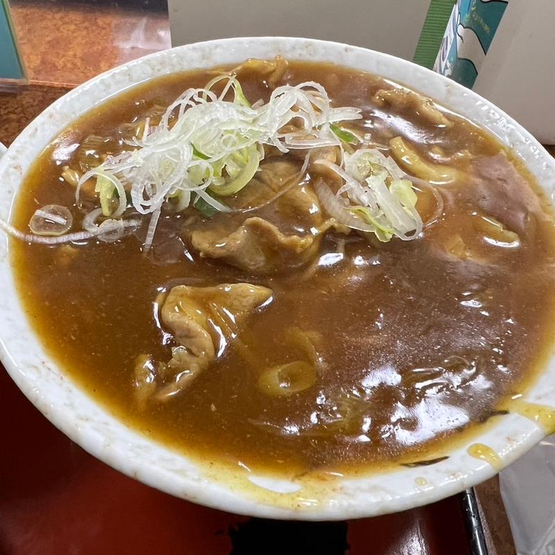 カレーそば(愛知屋)