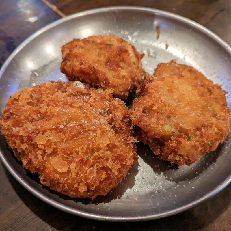 レンコンはさみ揚げ(焼とん あかし )