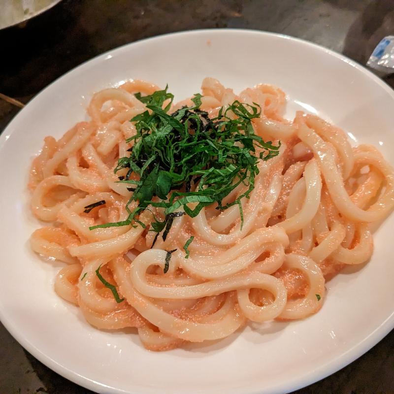 明太焼きうどん(焼とん あかし )