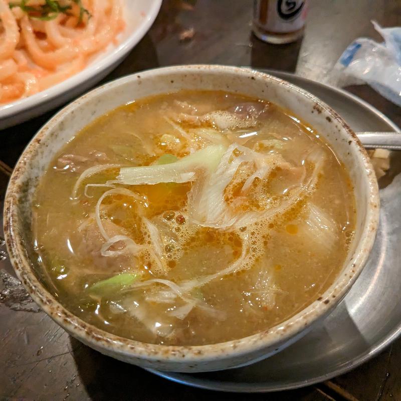 モツ煮込み(焼とん あかし )