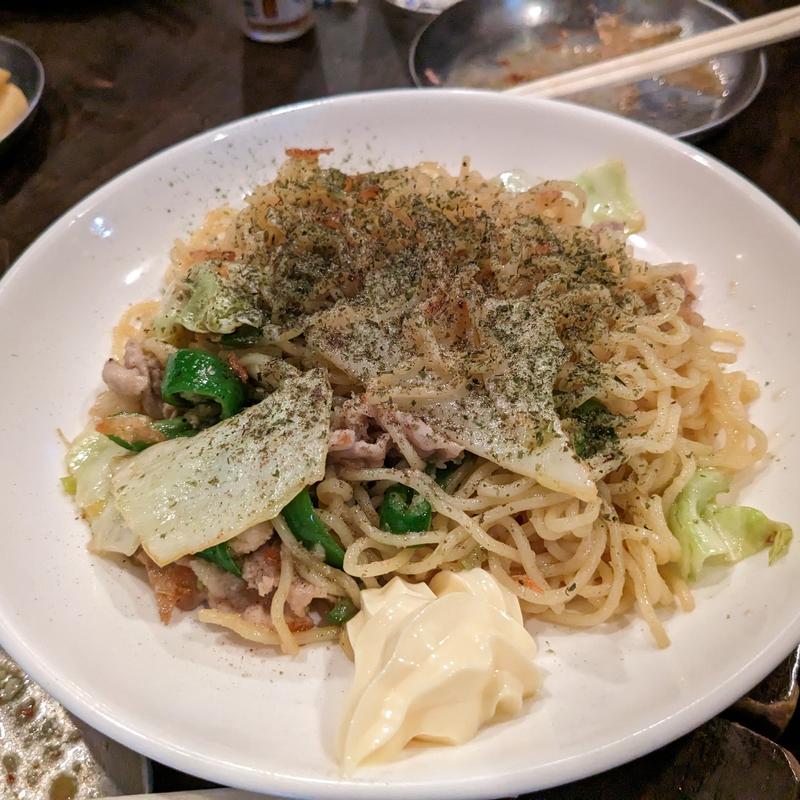 塩焼きそば(焼とん あかし )