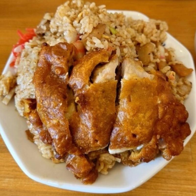 排骨焼きめし(極濃湯麺 フタツメ 小山店)