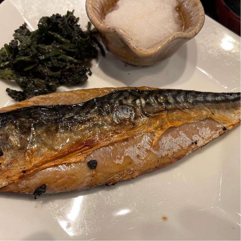 さば炭火焼き定食(大戸屋ごはん処 トツカーナモール店)