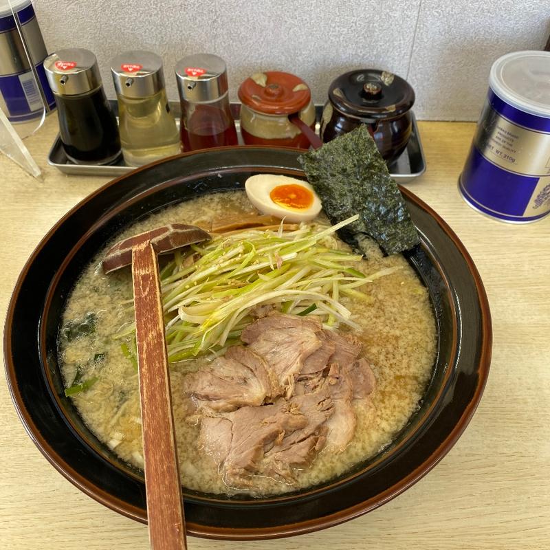 ネギチャーシューメン(頑固おやじ)