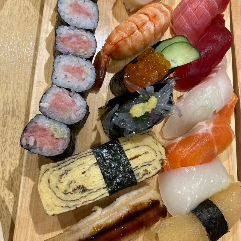 握り1.5人前(第二ひさご寿司)