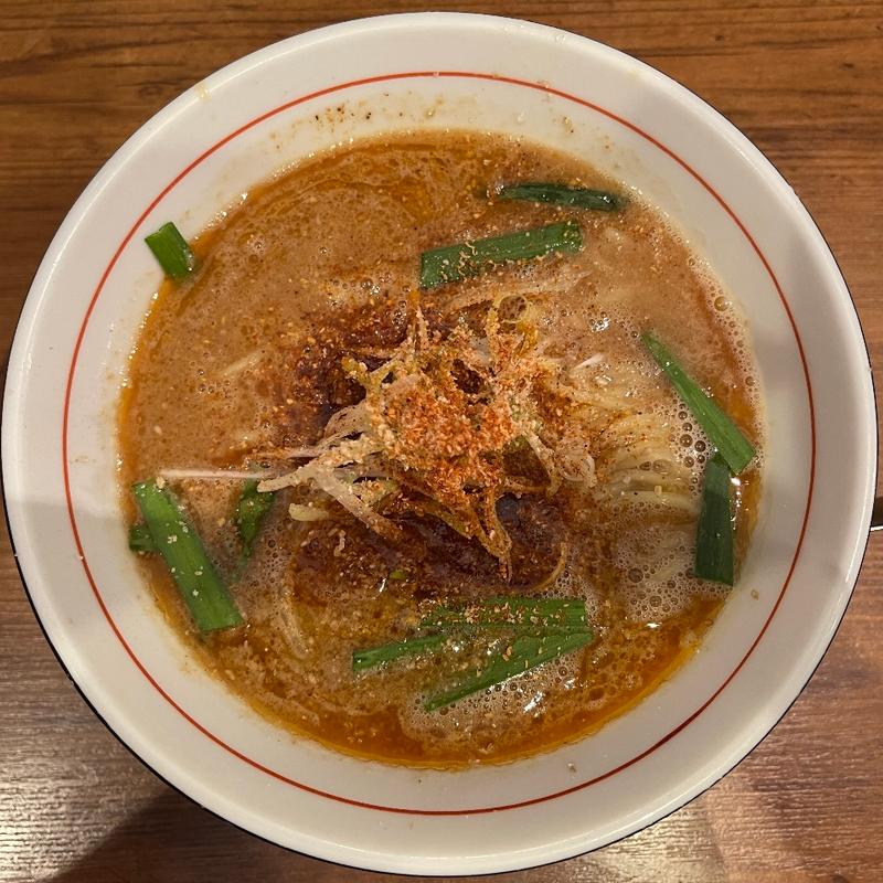 鶏白湯担々麺(ラーメン ロケットキッチン)