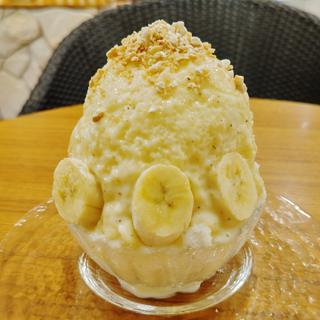 甘熟バナナ氷(CAFE SabuHiro)