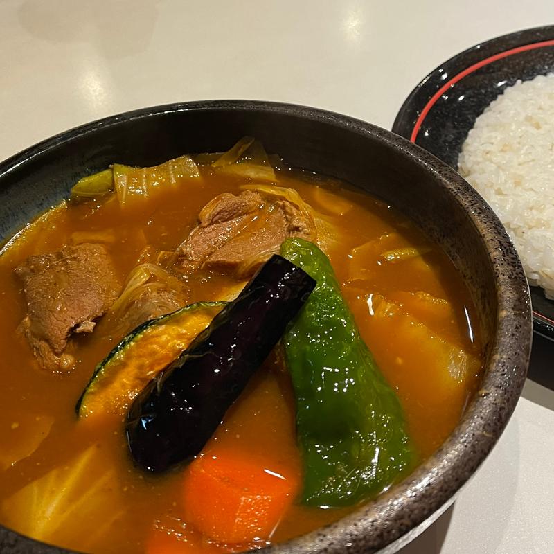 ポーク(スープカリーひげ男爵)