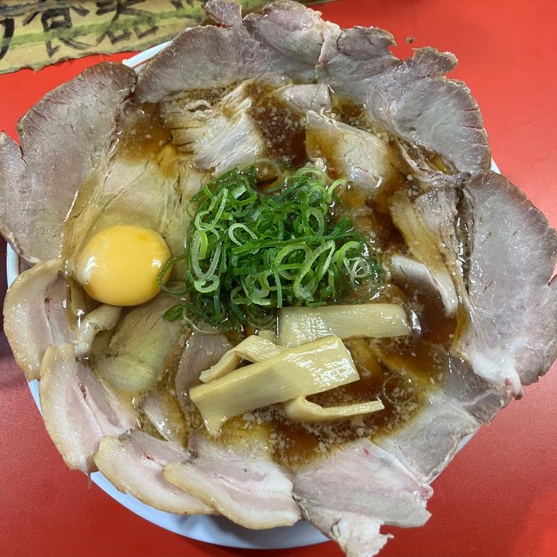 肉増し中華そば(並)(中華そば 丸岡商店 京橋本店)