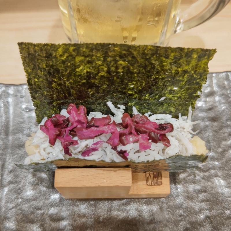 しらしば(貝・海苔巻き 野毛しらはら)