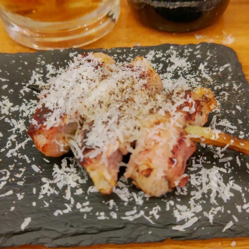 白菜ロール串(チャコールスタンド ベンテン)