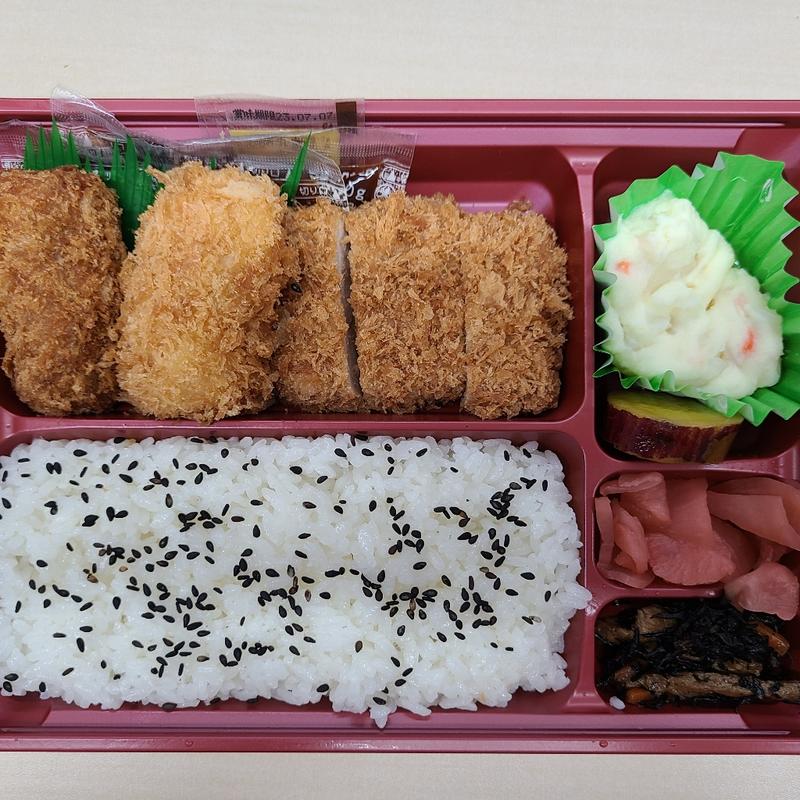 ヒレかつとコロッケ弁当(とんかつ まい泉 池袋東武店)
