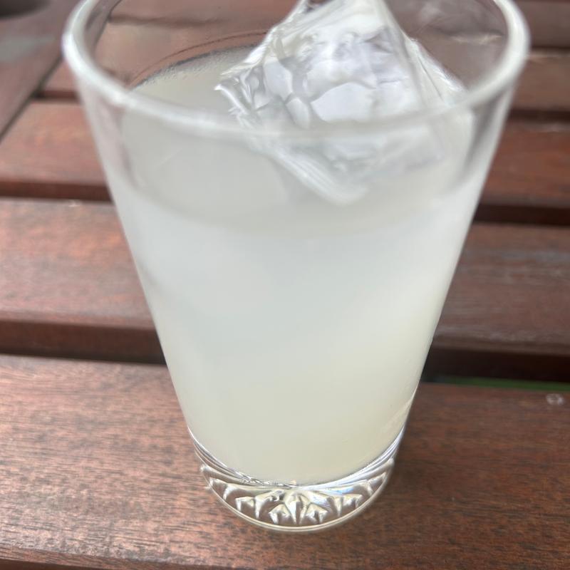 ゆずジュース(アイス)(旬菜カフェあいはうす鹿背山)