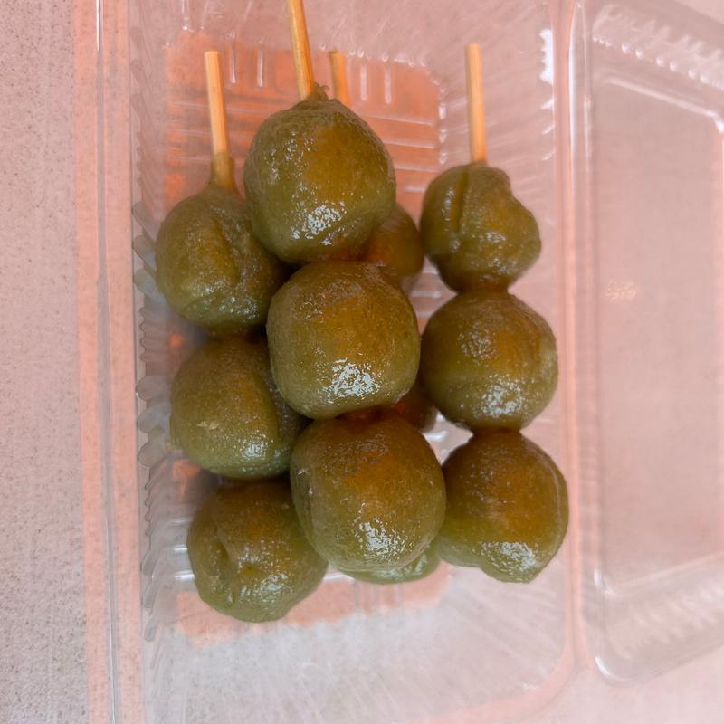 茶団子(抹茶)(和束茶カフェ )