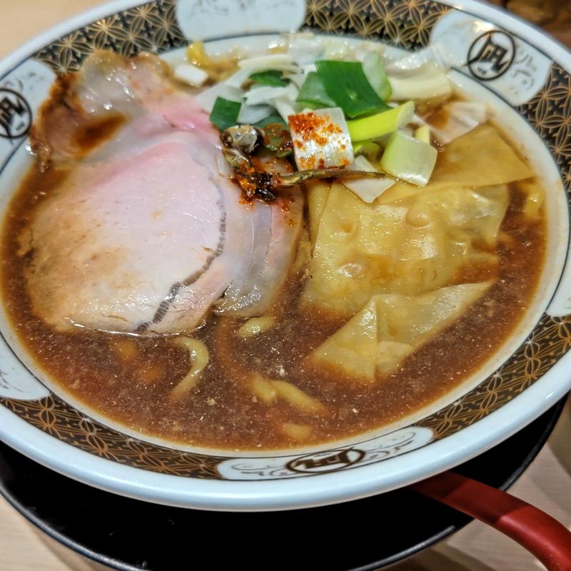 煮干し醤油ラーメン(すごい煮干ラーメン野毛 すし 釣りきん)