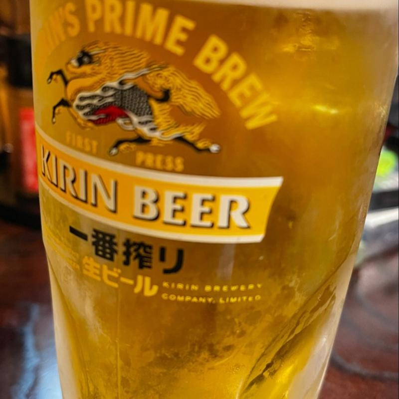 生ビール(料理屋 澄花)