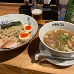 自家製手揉み上つけ麺 醤油(本田麺業 神田西口駅前店)