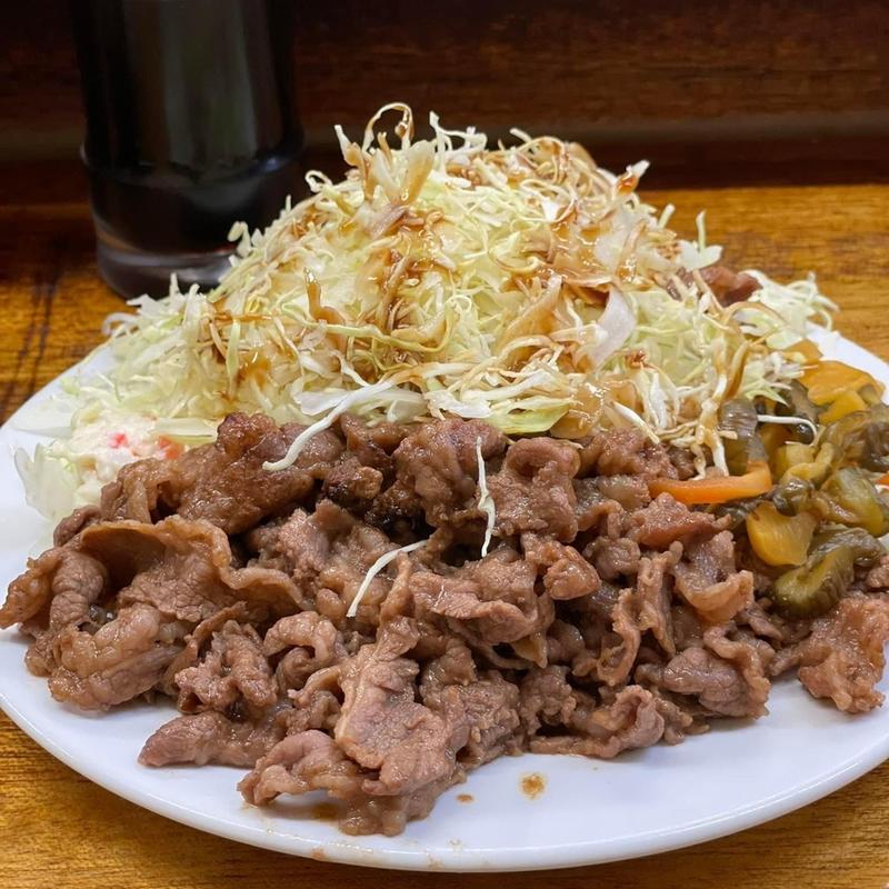 味付豚肉定食(こづち)