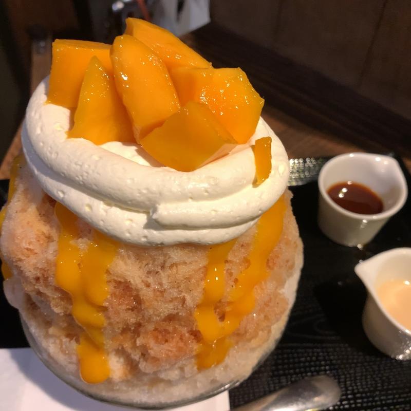 マンゴー アールグレイマスカルクリーム(神保町 志膳)