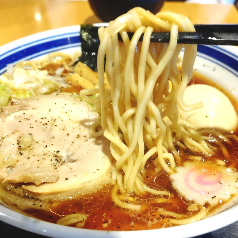 味玉そば(旨い安い腹いっぱい イオンモール幕張新都心店)