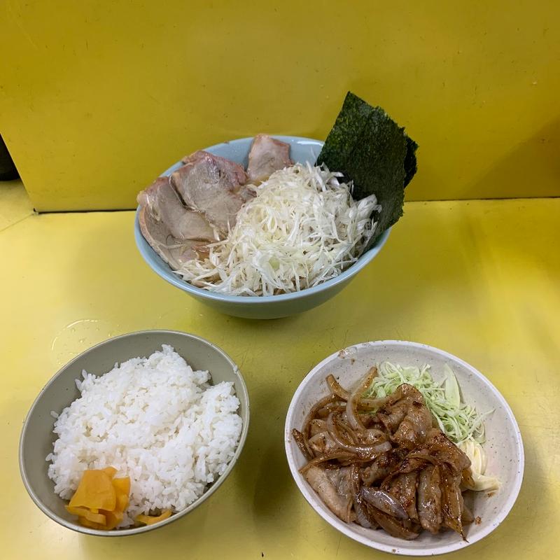 焼肉セット（焼肉炒め＋ラーメン＋ライス）(大黒家 生麦本店 （ダイコクヤ）)