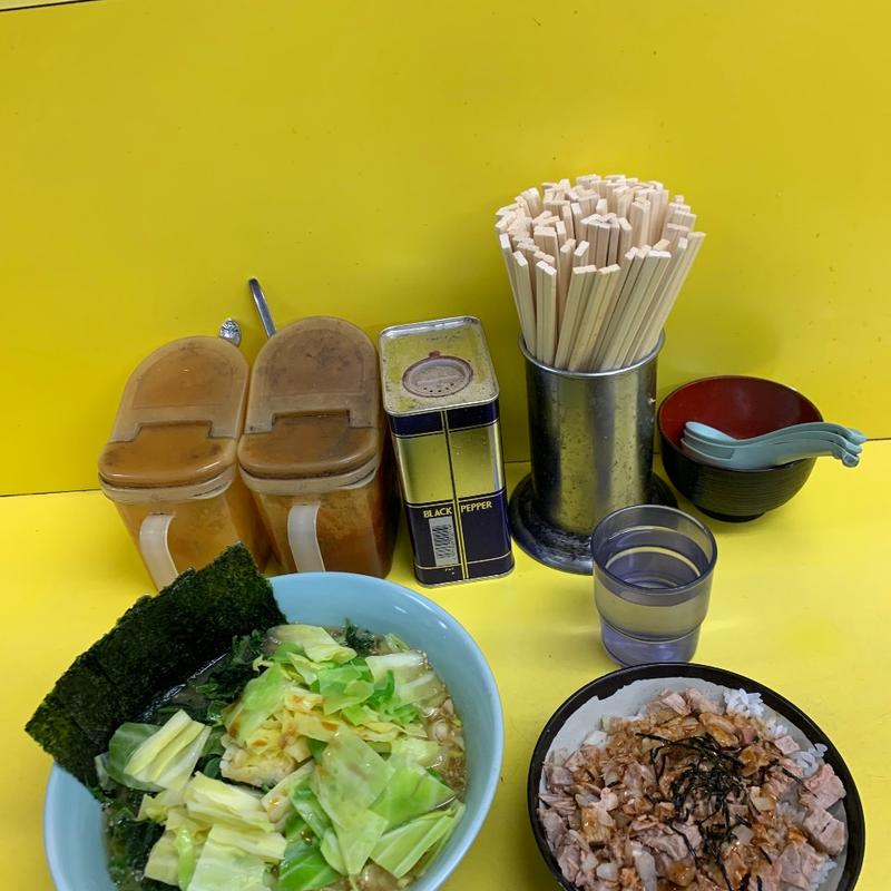 セット（ラーメン＋チャーシュー丼）(大黒家 生麦本店 （ダイコクヤ）)