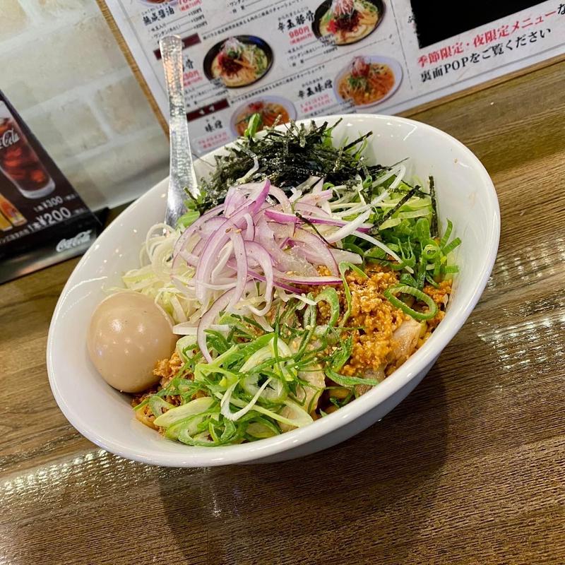 ブラックまぜそば(麺屋 信成)