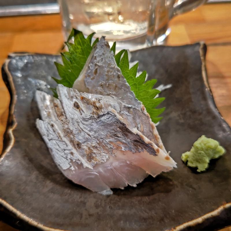 太刀魚炙り(魚と酒はなたれ 野毛一番街店)