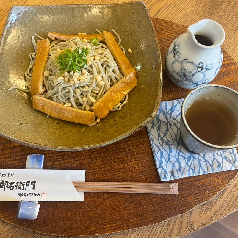 きつねそば（冷）(手打ちそば 太郎右衛門)