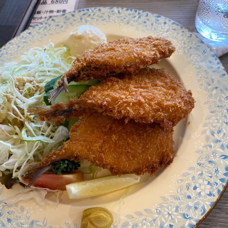 アジフライ(海鮮処 しおかぜ （かいせんどころ しおかぜ）)