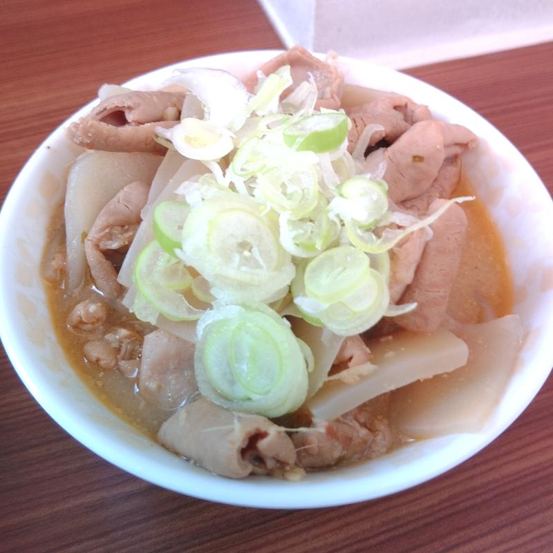 もつ煮(大衆食堂 半田屋 北上金ケ崎ハイウェイ食堂（下り)