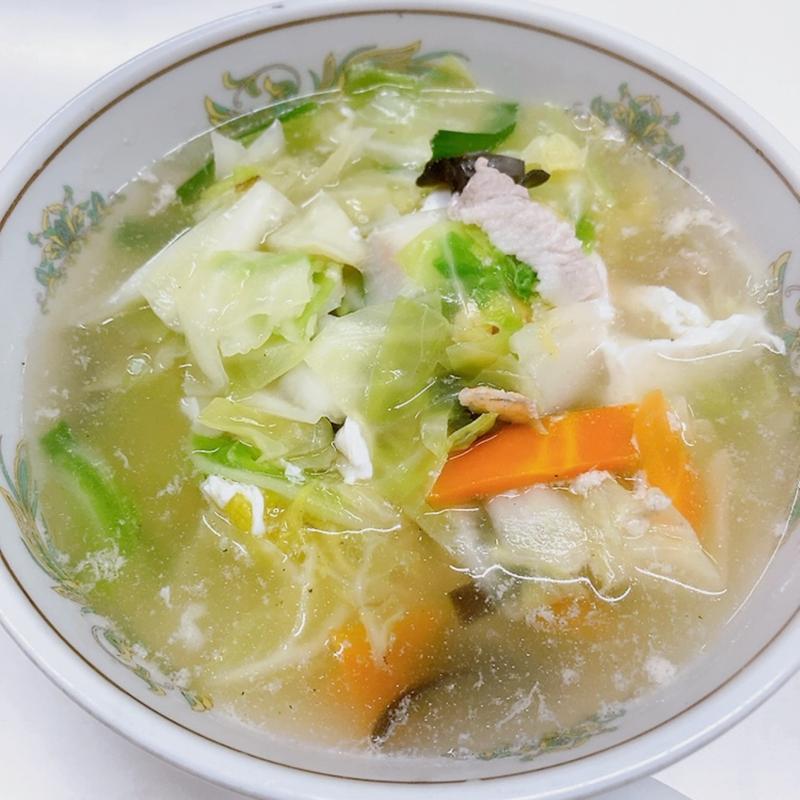 五目そば(来々軒 牛田店)