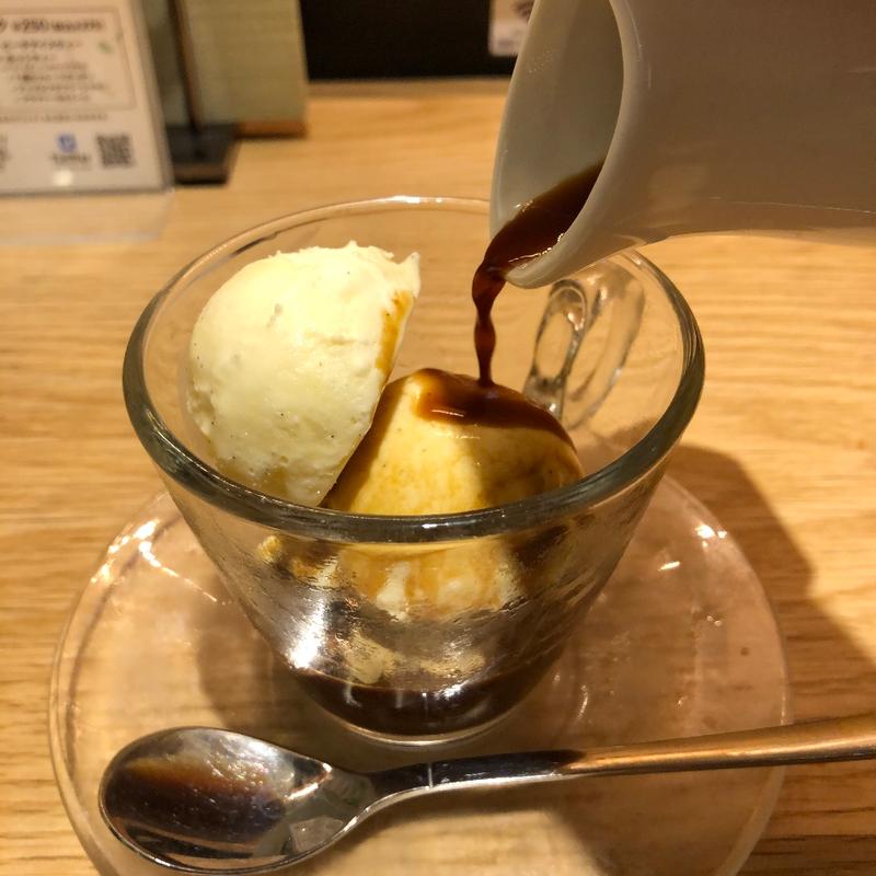 エスプレッソ アッフォガート(むさしの森珈琲 流山おおたかの森店)