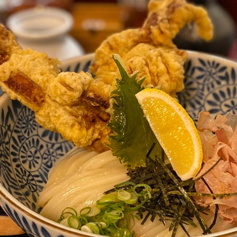 鶏天ぶっかけ(うどん 蔵十 （くらじゅう）)