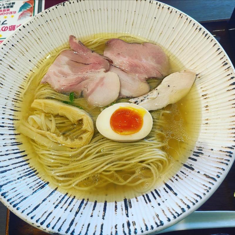 地鶏清湯ゆず汐仕立て(御前崎レストラン たわら屋)