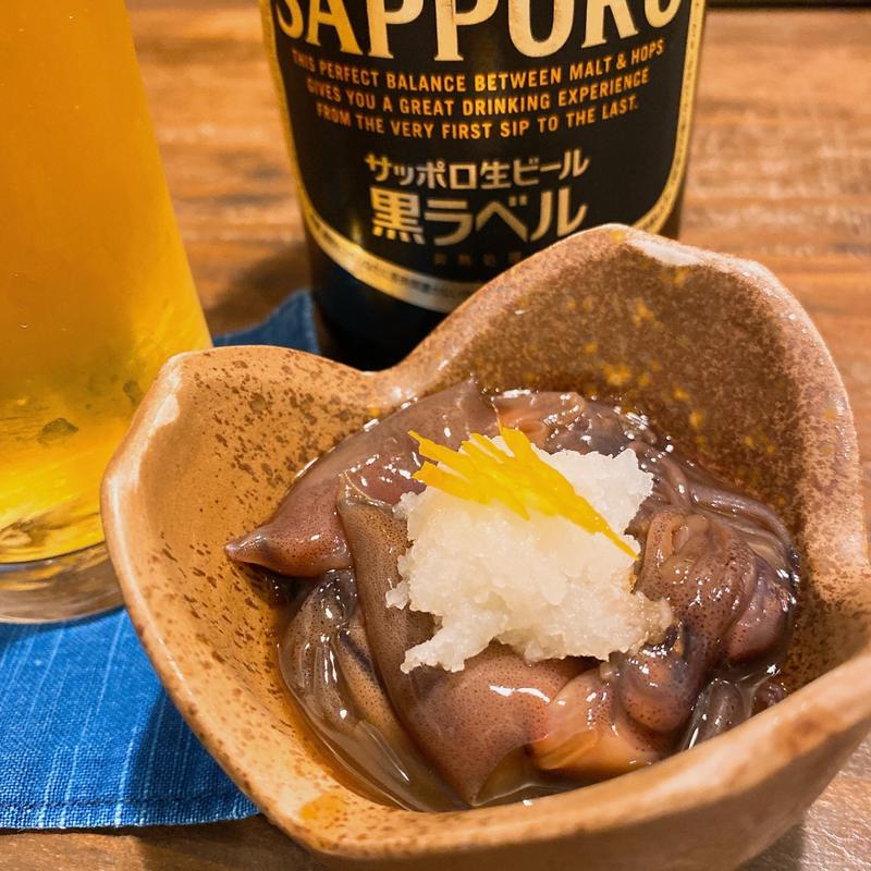 ホタルイカの沖漬け(つだぬまや )