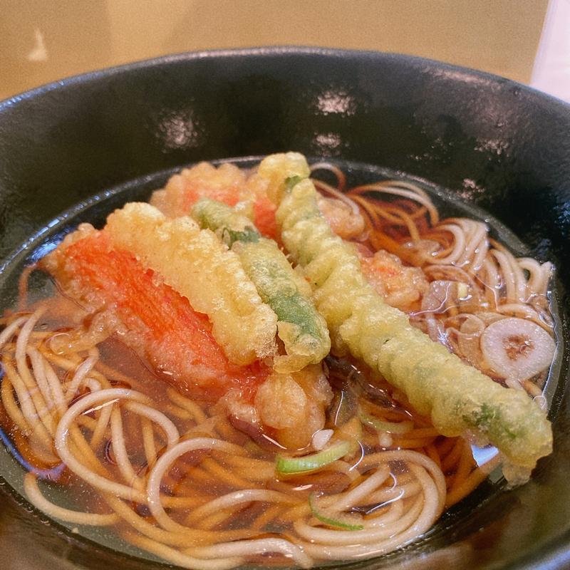 かにかま天そば(ゆで太郎 豊洲店 )