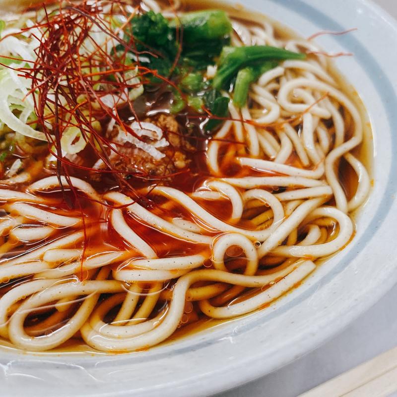 ピリ辛菜の花そば(爽亭 上野駅7・8番線ホーム店 )