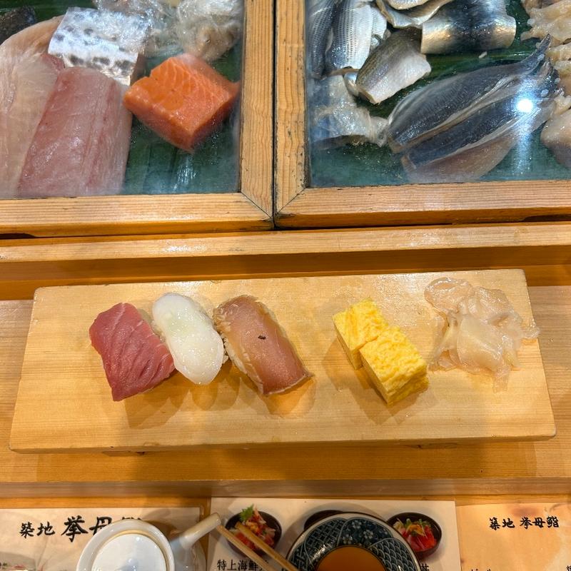 モーニング握り15貫(築地 挙母鮨)