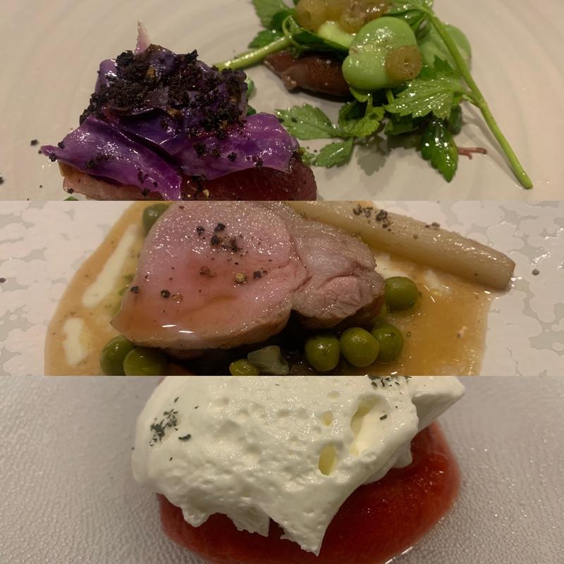 10,000円のシェフのおまかせコース(Les Chanterelles)