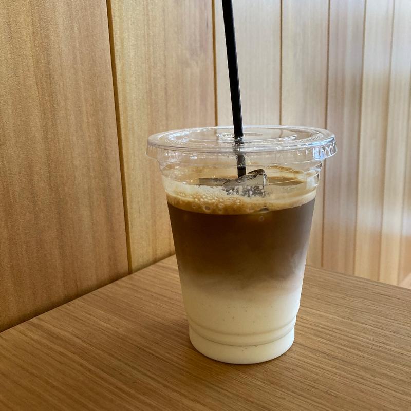 カフェラテ（ICED）(常盤珈琲焙煎所 川口樹モール店)