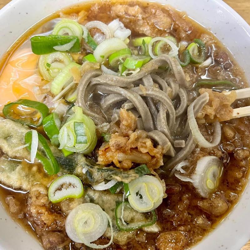 太蕎麦 たぬ生卵(一由そば )
